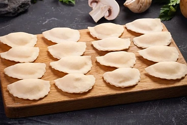 Вареники с картофелем и грибами, 450г