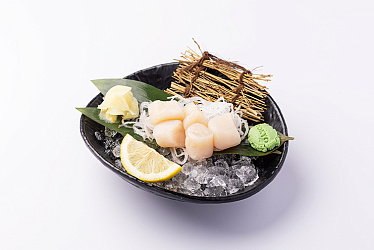 Сашими из гребешка