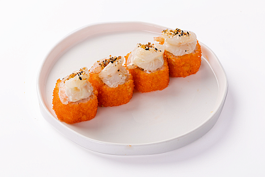 Ролл с креветкой васабико 1/2