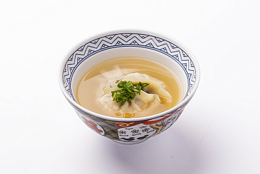 Домашний бульон с гедза