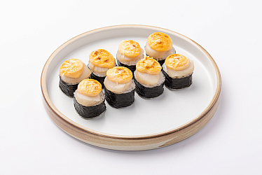 Запечённый ролл с гребешком 8 шт